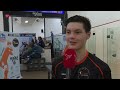 Sebastiaan Hofman leert veel bij Squash Almere