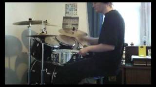 Linoleum - She&#39;s Sick (drumming)