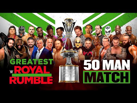 WWE Greatest Royal Rumble 2018 Official and Full Match Card HD (Old DarkTimes Section)