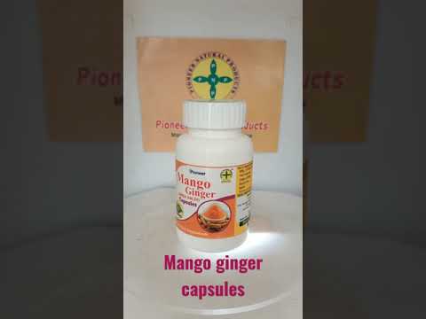 Pioneer mango ginger capsule, grade standard: food grade, pa...