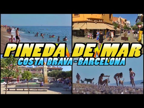 PINEDA DE MAR - Costa de Barcelona -  Costa Maresme (4k)