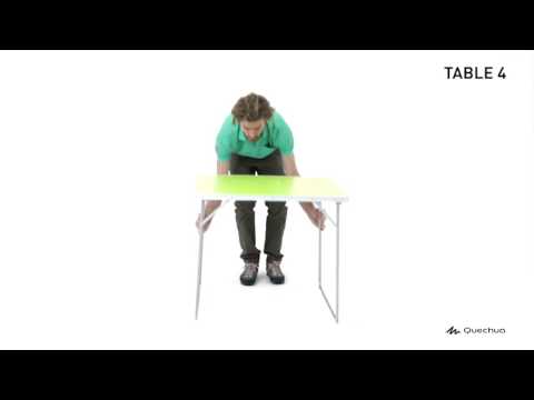 Mesa para camping Quechua - Exclusividade Decathlon