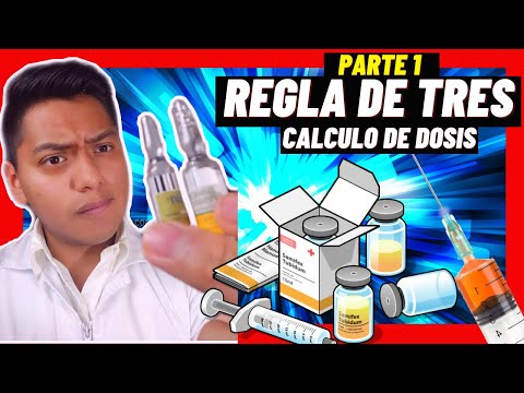 💊Calculating Medication Doses Rule of Three in Nursing 💉Easy and Fast Course Nursing
