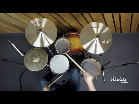 18.5" Absolute Cymbals Traditional Crash - 1330 grams