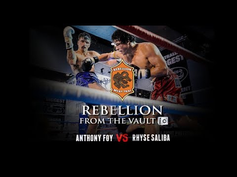 Rebellion From the Vault: Episode 8 - Rhyse Saliba vs Anthony Foy - FULL FIGHT