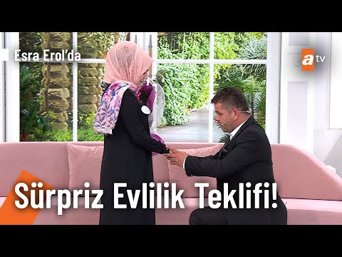 Arif'ten Muteber'e sürpriz evlilik teklifi... - @EsraErolatv 11 Mayıs 2021