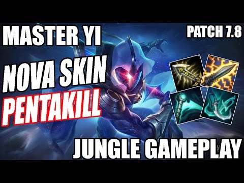 COMO FAZER UM PENTAKILL, É COTOCO OU NÃO É ? - MASTER YI JUNGLE GAMEPLAY