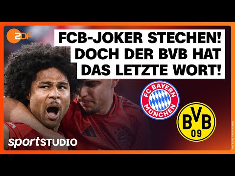 FC Bayern München – Borussia Dortmund | Bundesliga, 29. Spieltag 2024/25 | sportstudio
