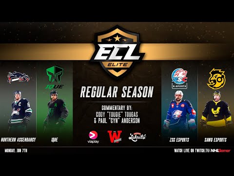 Northern Ascendancy vs Ique & ZSC Esports vs SAWO Esports - ECL 12 Elite | NHL 21 EASHL 6s