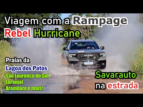 A Rampage Rebel com o novo motor Hurricane da Savarauto caiu na estrada