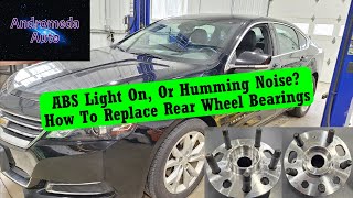 How to Replace Rear Wheel Bearing Hub Chevy Impala, Malibu, Regal, LaCrosse, Equinox (2010–2017)