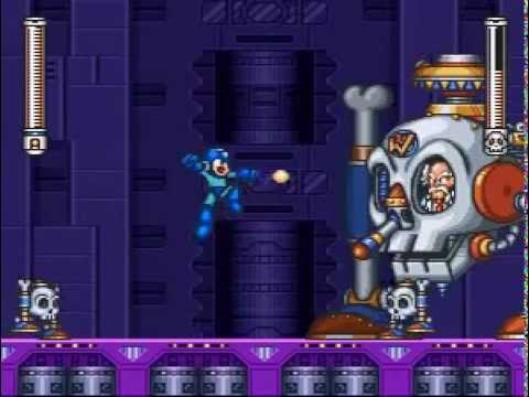 Mega Man 7 (SNES) - Dr. Wily Stage 4 (buster only, no damage) Part 2