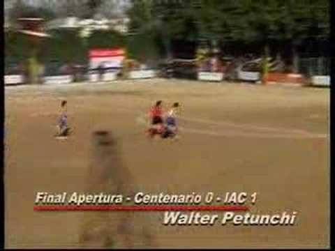 Independiente - Centenario - 2007 - Goles final apertura