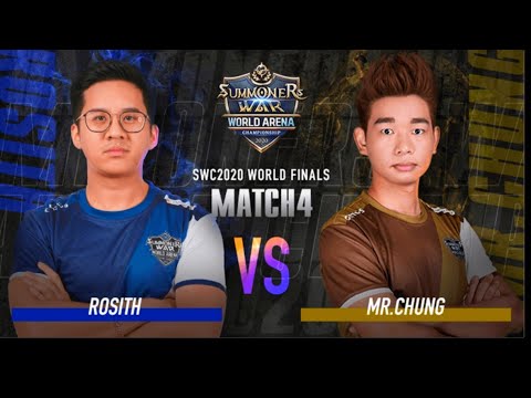 SWC2020 World Finals Rosith vs Mr.Chung [Quarterfinals] - Summoners War