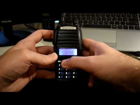 Kako uneti frekvenciju na Baofeng toki vokiju? | BAOFENG TUTORIJAL #1