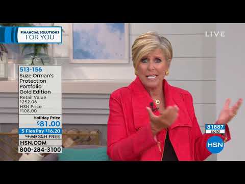 HSN | Suze Orman Financial Solutions for You 11.03.2018 - 07 PM
