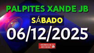 PALPITE DIA 06/12/2025 | JOGO DO BICHO TODAS AS LOTERIAS