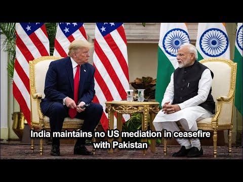 Modi Trump Call on India Pakistan Ceasefire