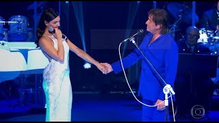 Roberto Carlos canta a música &#39;Sereia&#39;, com participação especial de Isis Valverde   Especial 2017