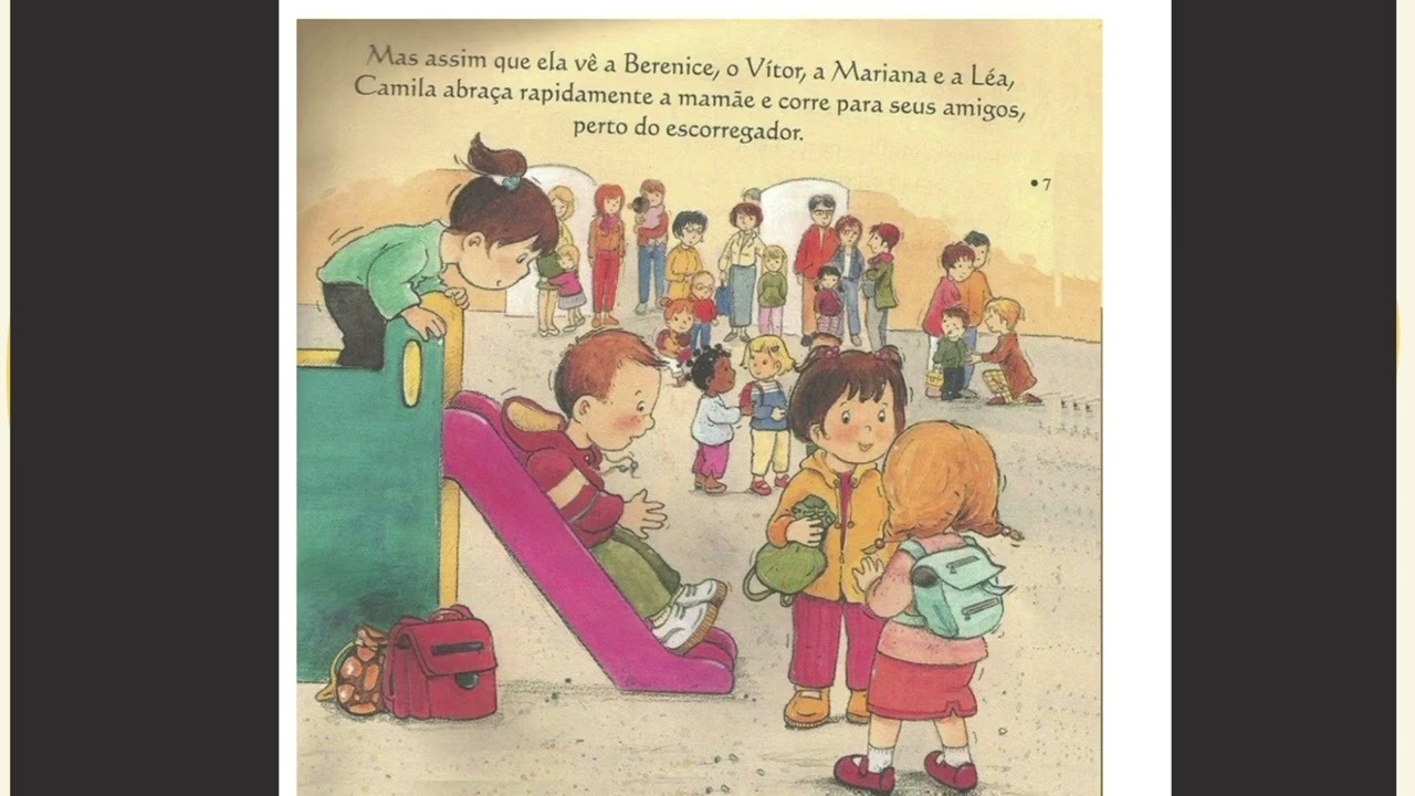 Camila e a volta ás aulas #aula #educaçãoinfantil #voltaasaulas #historia #infantil #escola