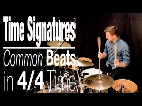 Time Signatures: Common Beats in 4/4