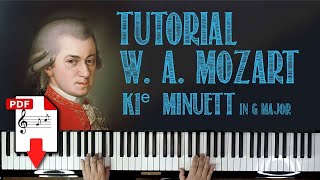 Minuet No. 1 in G Major, K.1/1e - Mozart (Piano Tiles 2) | [Piano City in Rosehill]