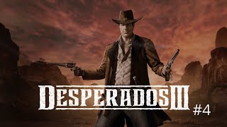 Desperados III Прохождение игры #4. Глава 2. Чертово ущелье ч.2. Батон-Руж. Бурная ночь.