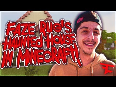 Matt Child - FAZE RUG'S HAUNTED HOUSE IN MINECRAFT! (ACCURATE) (Working Garage Door) HOUSE TOUR + DOWNLOAD
