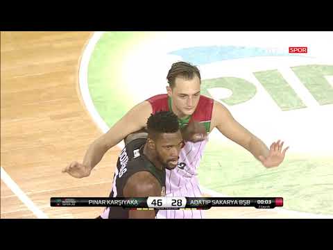 Maç Özeti:Pınar Karşıyaka - Adatıp Sakarya Büyükşehir Belediye Basketbol