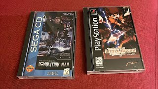 Project Retro Games new additions, Little Ralph PS1 and Demolition Man Sega Cd. Pressed discs.