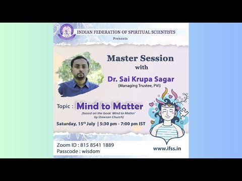 Mind to Matter | Master Session with Dr. Sai Krupa Sagar