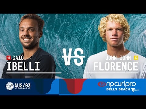 Caio Ibelli vs. John John Florence - Semifinals, Heat 1 - Rip Curl Pro Bells Beach 2017