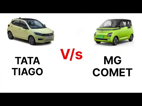 Tiago EV vs Comet EV – Which is better #comparison #electricvehicle 