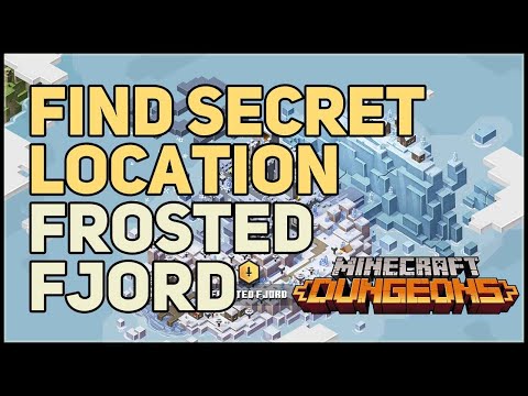 Find Secret Location in Frosted Fjord Minecraft Dungeons