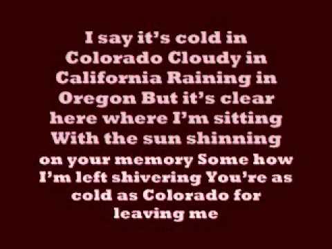 Kyle Park-Cold in Colorado