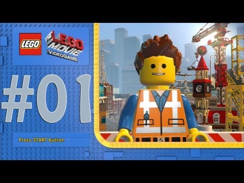 The LEGO Movie Videogame - Gameplay Walkthrough Part 1 - Good Morning City! [PS3]