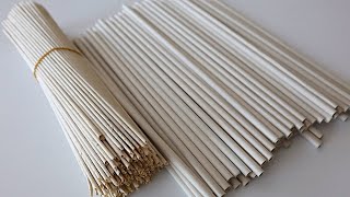 I saw this idea on TV. Now I roll paper during the day, and at night I make things to order from it.