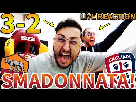 SMADONNATA!!! Roma 3-2 Cagliari [LIVE REACTION]