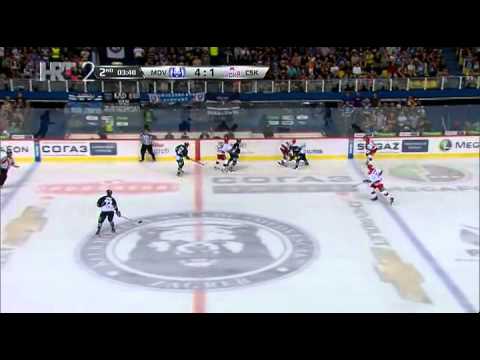 KHL Medvescak : CSKA 6.9.2013