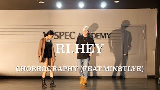 RI.HEY CHOREOGRAPHY FEAT.MINSTYLE | Talking to myself by Gallant