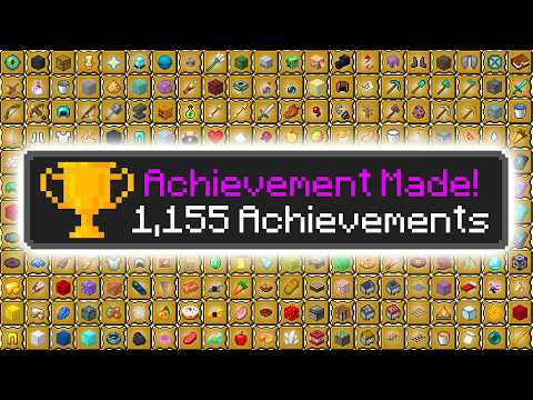 I Got All 1,155 Achievements in Minecraft