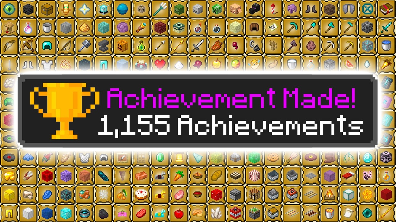 I Got All 1,155 Achievements in Minecraft
