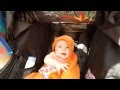 Baby Girl Swimming At The Water Park With A GoPro Michigan Adventure