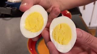 How to boil eggs perfectly! Best cooking method! Shells fall right off! ￼ Deviled eggs