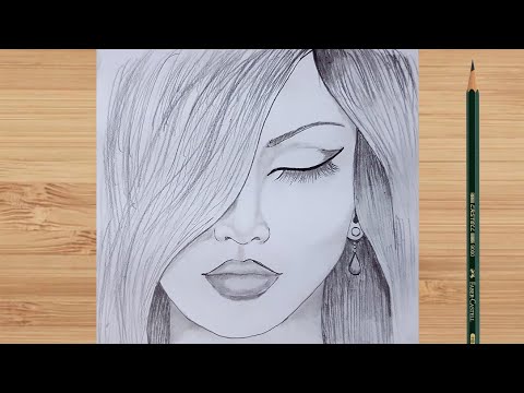 HOW TO DRAW A SAD GIRL | PENCIL SKETCH