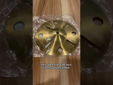 Cymbals… From Temu?!?! #shorts #drums #cymbals #temu #temuhaul