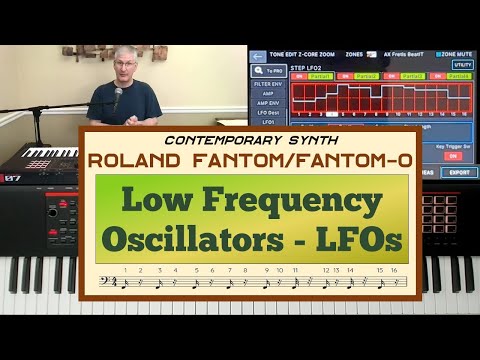 Roland Fantom/Fantom 0 - Low Frequency Oscillators, LFOs - Tutorial #24
