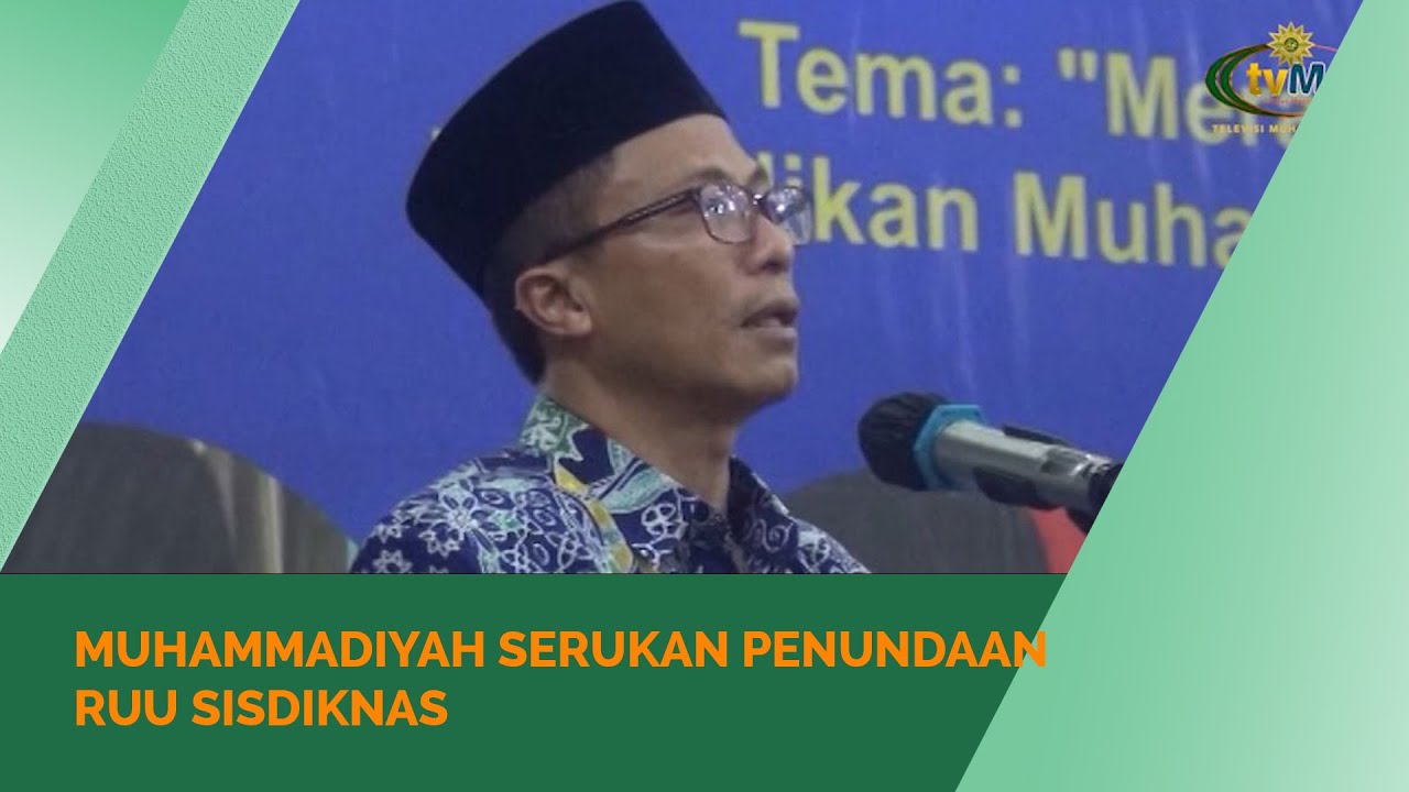Muhammadiyah Minta Pembahasan RUU Sisdiknas Ditunda