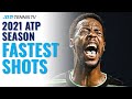 Fastest ATP Tennis Shots In 2021 ⚡️