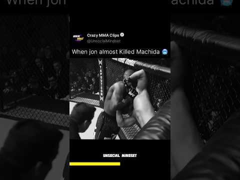Fight that Made Jon Jones the GOAT! 🐐 #jonjones #unsocialmindset #machida #ufcedits